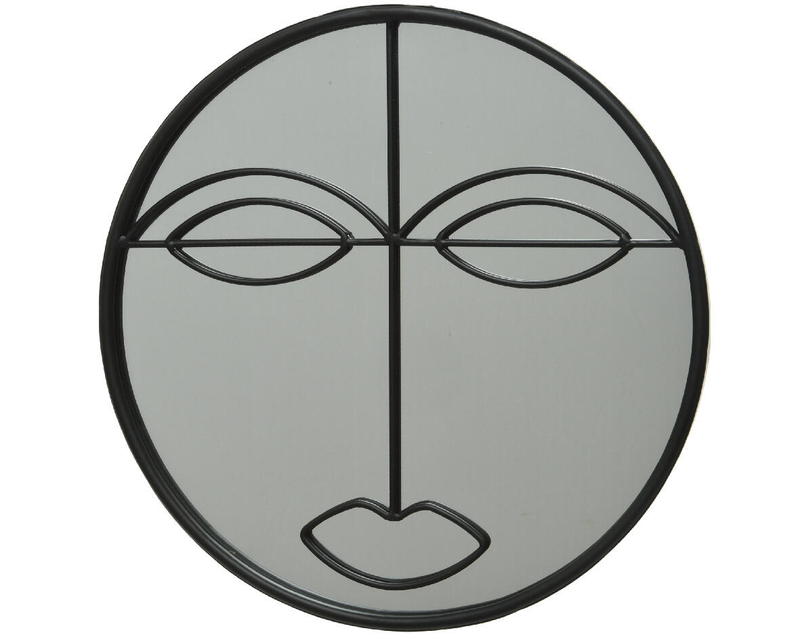 Mirror face black, , medium-null