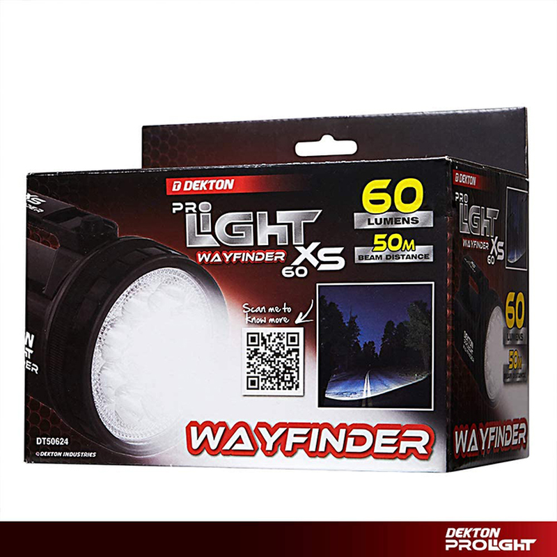 Product image: Dekton dt50624 wayfinder spotlight 60lum, , medium-null