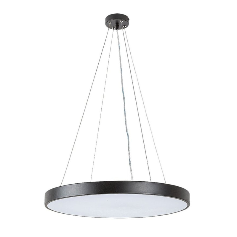 Tesia led pendant ceiling light 36w d40cm black, , medium-null