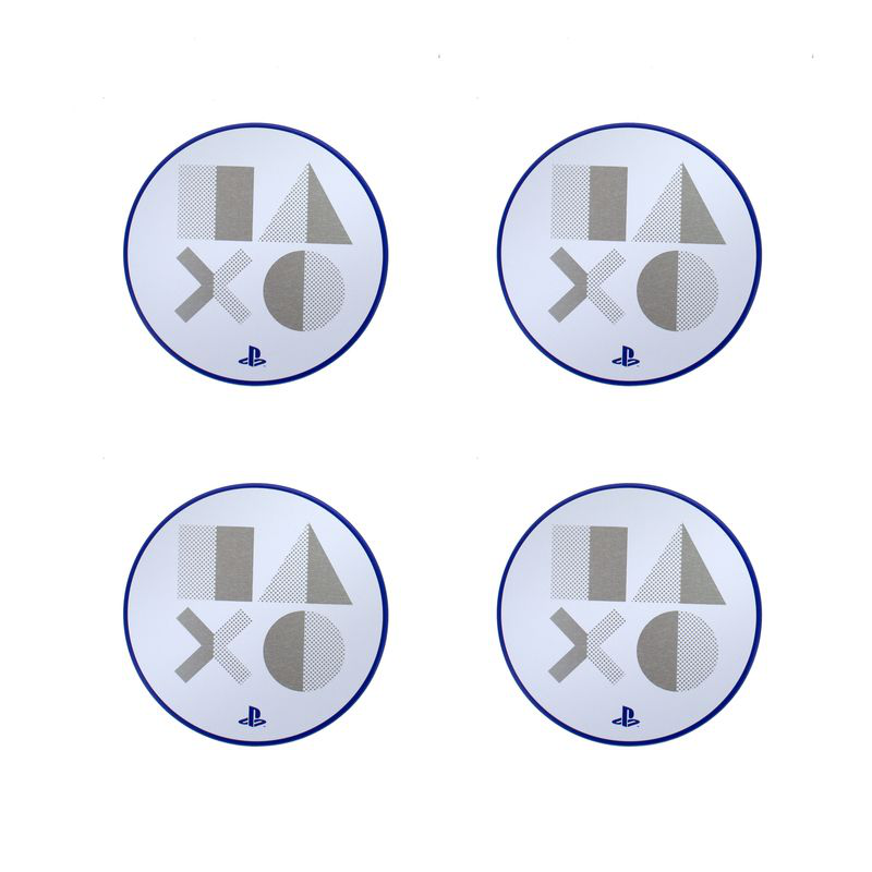 Playstation white metal coaster pp8341ps, , medium-null