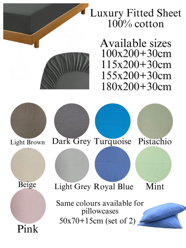 Luxury fitted sheet one and a half #lfs115-null