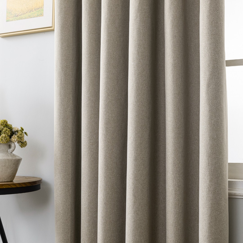 Curtain ready with tressa-270x270cm 100 blackout #6010-null