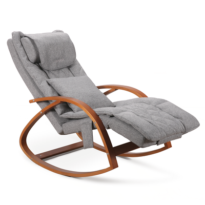 Massage wooden rocking chair
