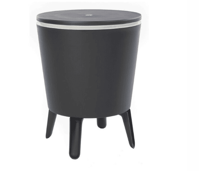Keter Dark Grey Bar Table/Cool Box/7290103652692, , medium-null