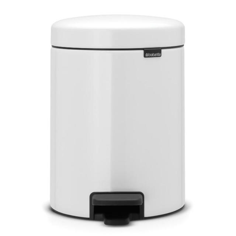 Brabantia new icon pedal bin 5l - matt steel-null