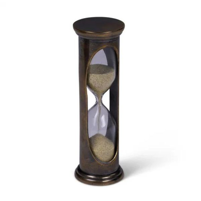 Brass sandtimer large, , medium