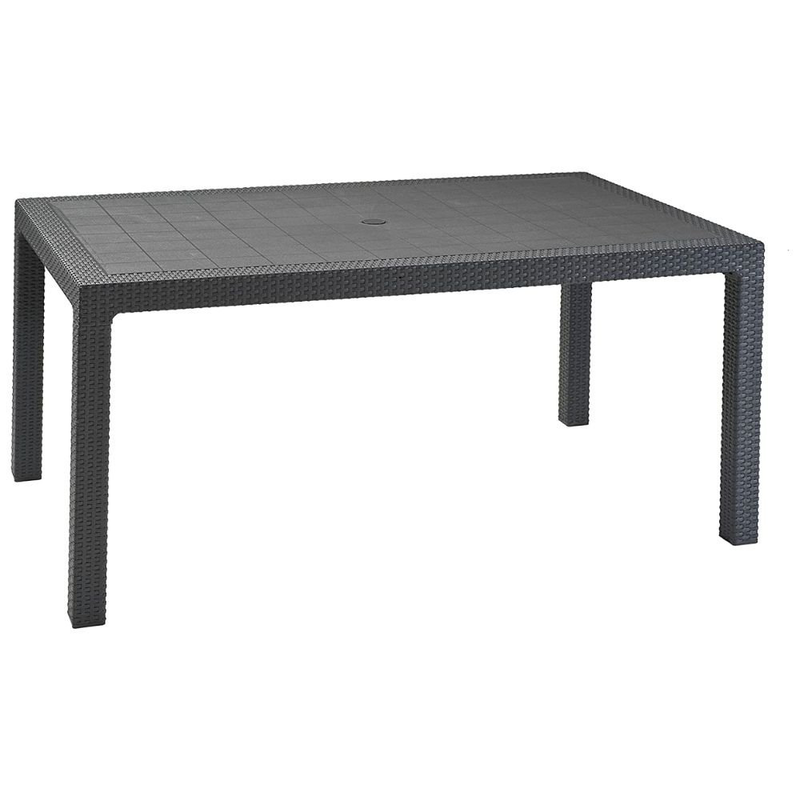 Product image: Keter melody τραπέζι κήπου, κομψή rattan όψη, ανθεκτικό & κατάλληλο για 6 άτομα, , medium-null