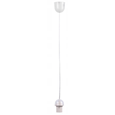 Lampholder hanging for lightings e27 transparent, , medium