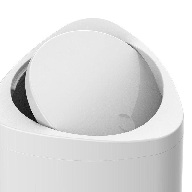 Saniplast toilet bin pitagora white pp 5l, , medium image number null