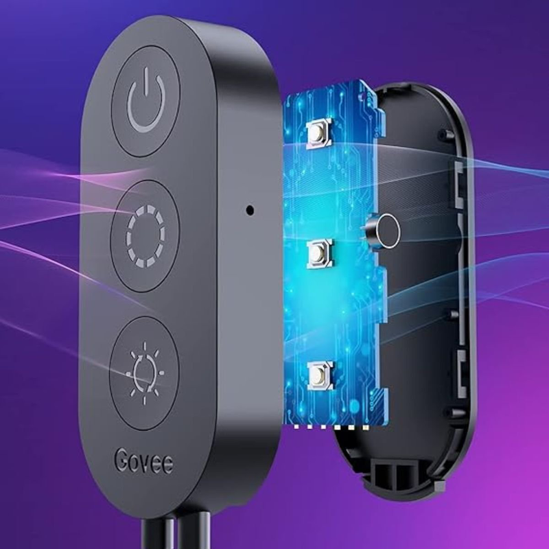 Govee TV έ&xi;&upsilon;&pi;&nu;&eta; &tau;&alpha;&iota;&nu;ί&alpha; &omicron;&pi;ί&sigma;&theta;&iota;&omicron;&upsilon; &phi;&omega;&tau;&iota;&sigma;&mu;&omicron;ύ led 46&ndash;65" &mu;&epsilon; έ&lambda;&epsilon;&gamma;&chi;&omicron; &mu;έ&sigma;&omega; app, music mode & 64+ &sigma;&kappa;&eta;&nu;έ&sigmaf;, , medium-null