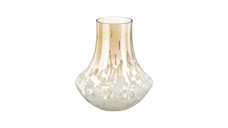 Montez vase glass l. Brown-null