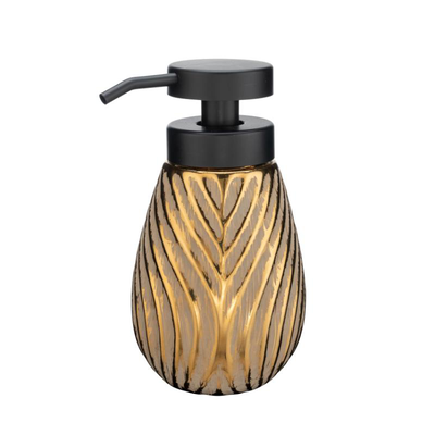 Wenko idro ceramic soap dispenser 330ml - gold, , medium