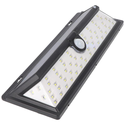 Ezsolar led solar premium wall light 160d - black, , medium