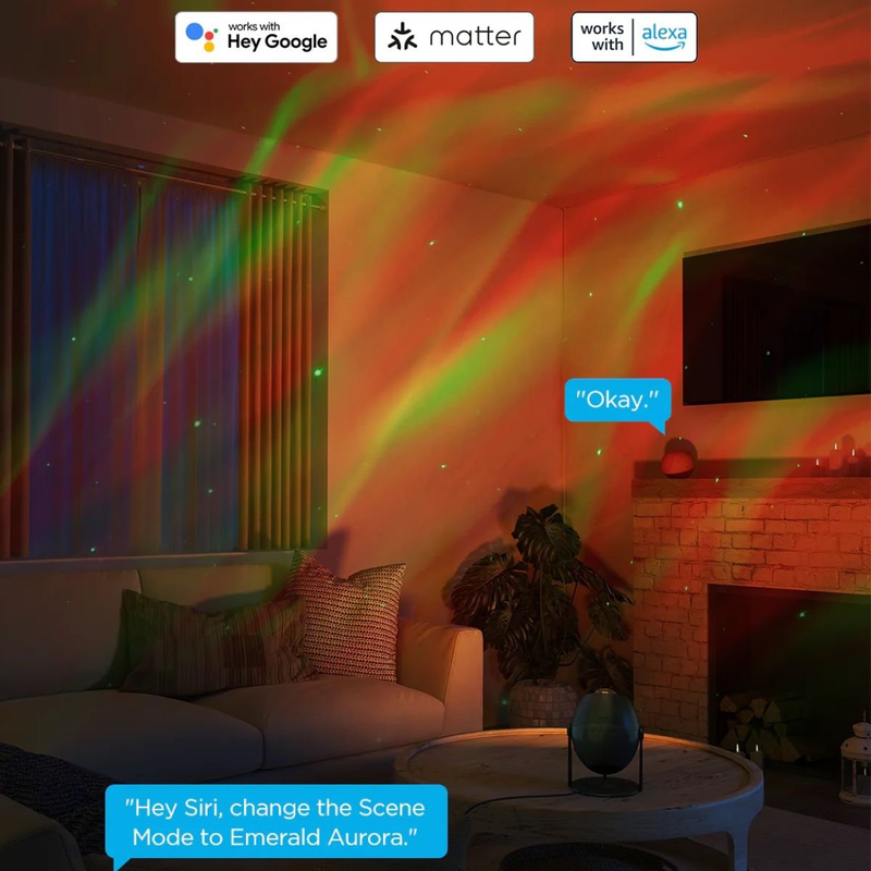 Govee rgbw &pi;&rho;&omicron;&beta;&omicron;&lambda;έ&alpha;&sigmaf; &omicron;&upsilon;&rho;&alpha;&nu;&omicron;ύ &mu;&epsilon; έ&xi;&upsilon;&pi;&nu;&omicron; έ&lambda;&epsilon;&gamma;&chi;&omicron; & &epsilon;&phi;έ aurora, h6093, , medium-null