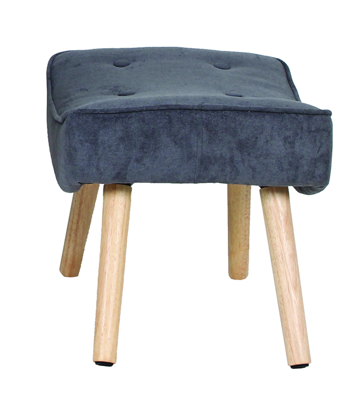 Product image: Nataly footstool - grey, , medium-null