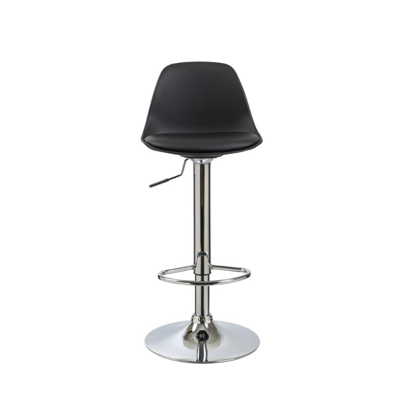 Dora bar stool pp seat - black, , medium-null