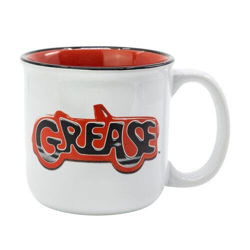 Grease ceramic breakfast mug 420ml, , medium-null
