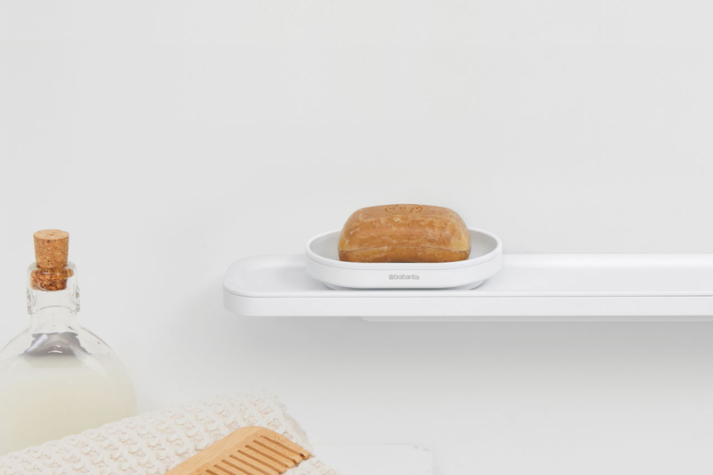 Brabantia mindset soap dish mineral white, , medium-null