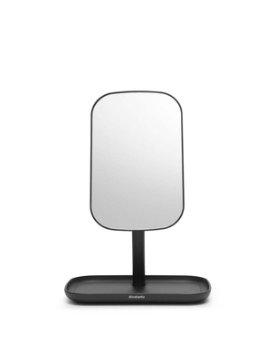 Brabantia mirror with storage tray dark grey, , medium