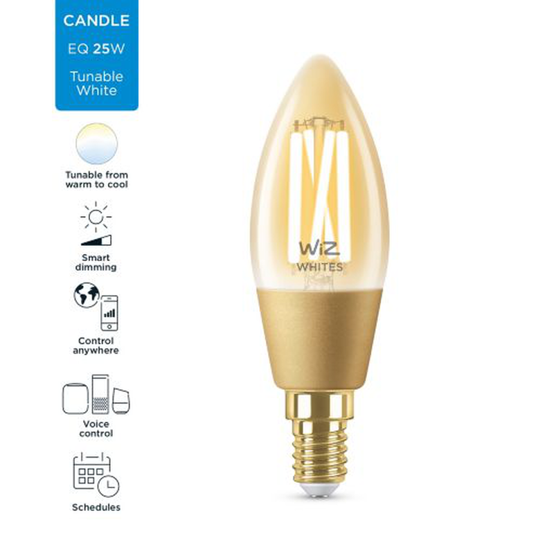 Wiz wi fi 25w c35 e14 amb, , medium-null