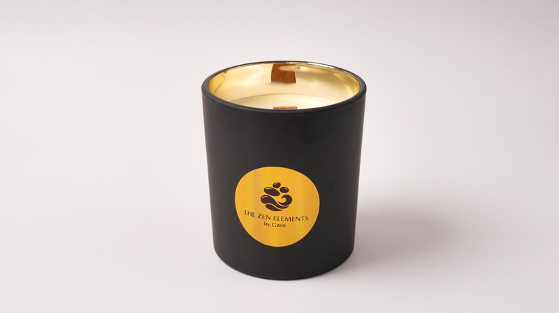 Soy scented  candle | 400gr | The Zen Elements-null