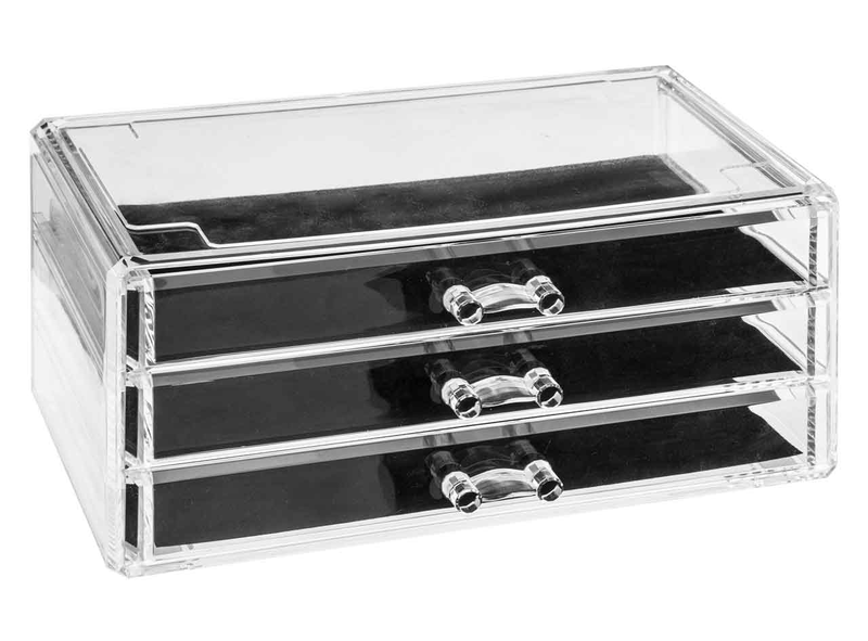 5five jewelery box with 3 drawers large, , medium-null