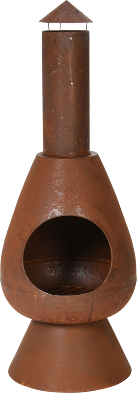 Progarden chimney fireplace rust 110cm, , medium-null
