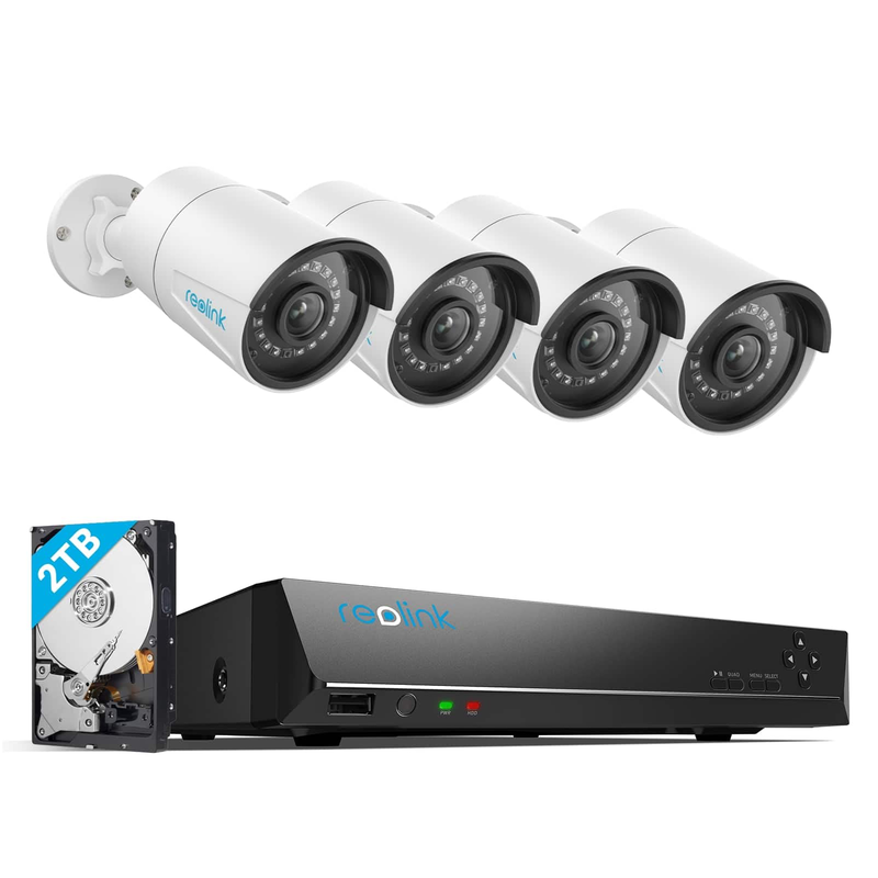 Reolink kit 8xchnvr+4x5mp bullet+2TB rlk8-410b4-5mp, , medium-null