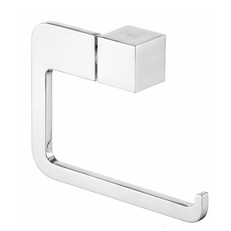 Bisk futura toilet roll holder metallic black-null