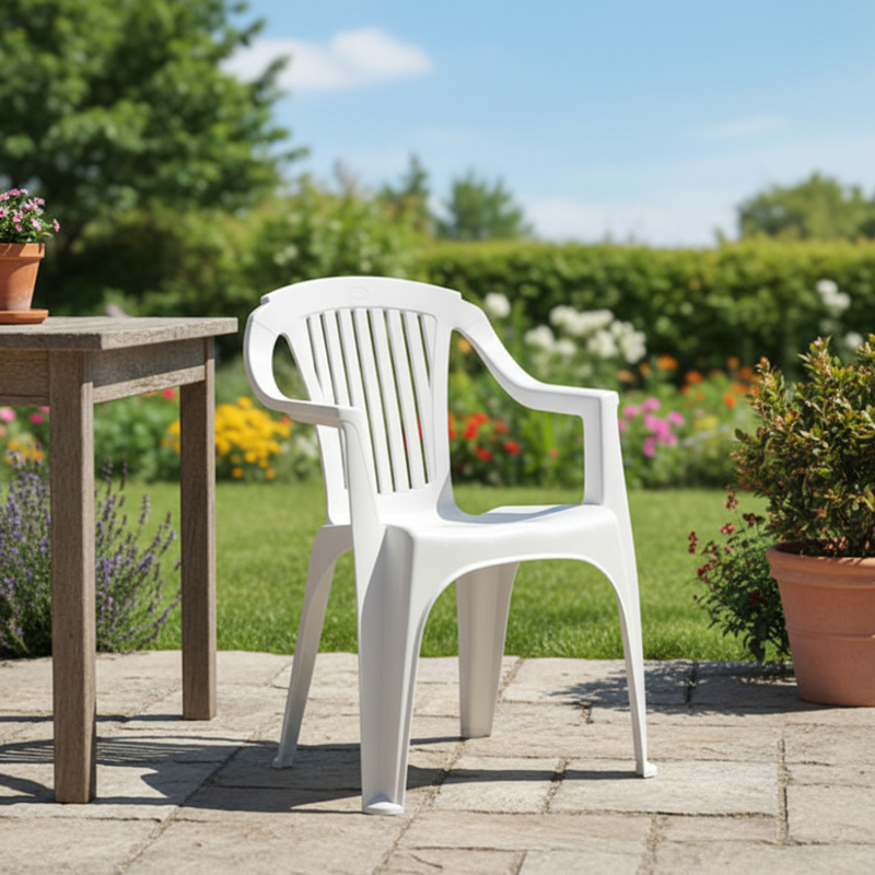 Idea verona arm chair low back - wh&iota;t&epsilon;, , medium-null