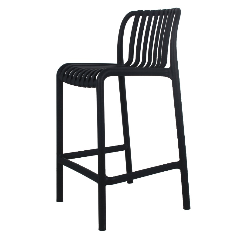Soutdoor angelic outdoor stool 65cm - black, , medium-null