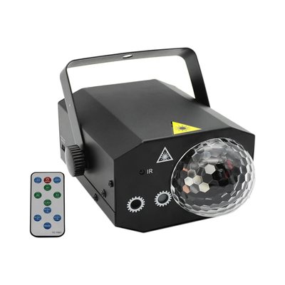 Φωτορυθμικό disco ball led & laser με beam led effects, strobe effect & laser