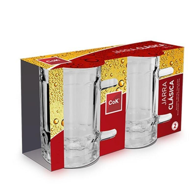 Ποτηρια μπυρας 480ml clasica -σετ 2, , medium image number null