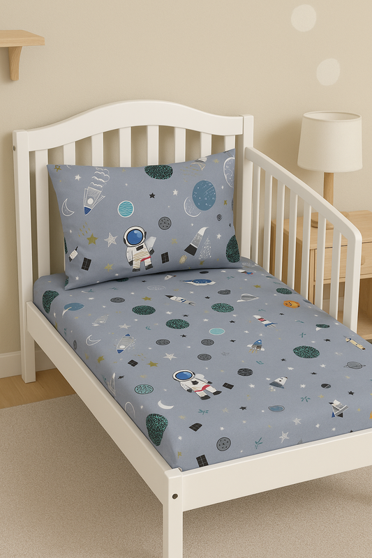 Elephant bed sheet set 70x140cm+15cm, , medium-null