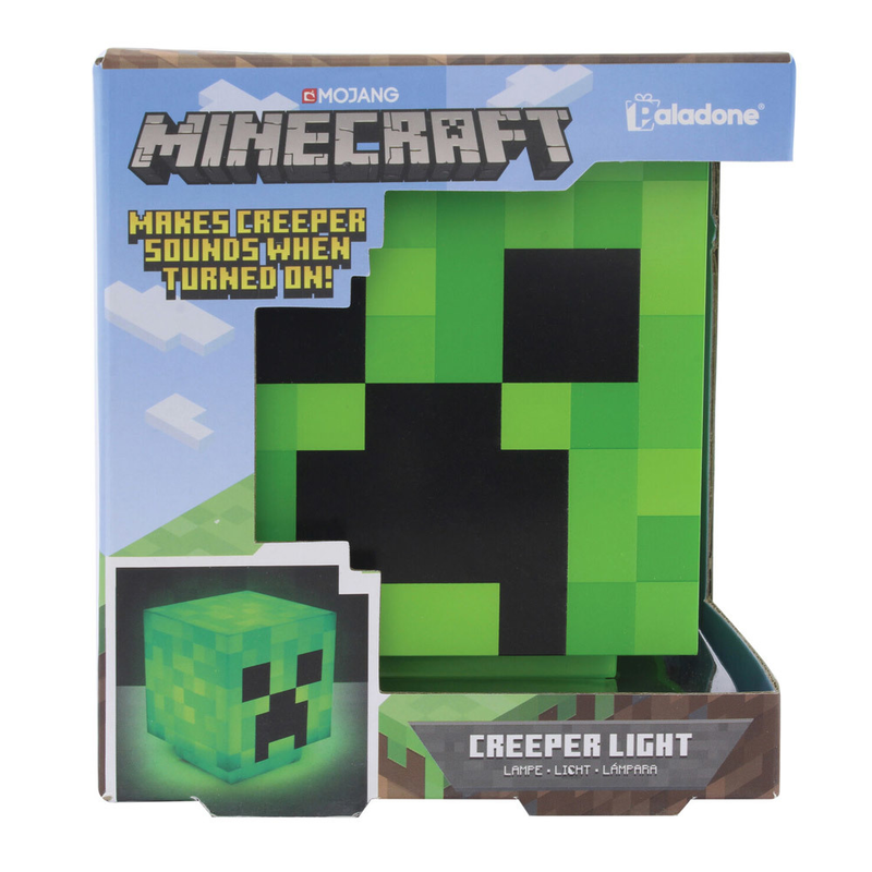Paladone collectible light minecraft creeper light pp6595mcf, , medium-null