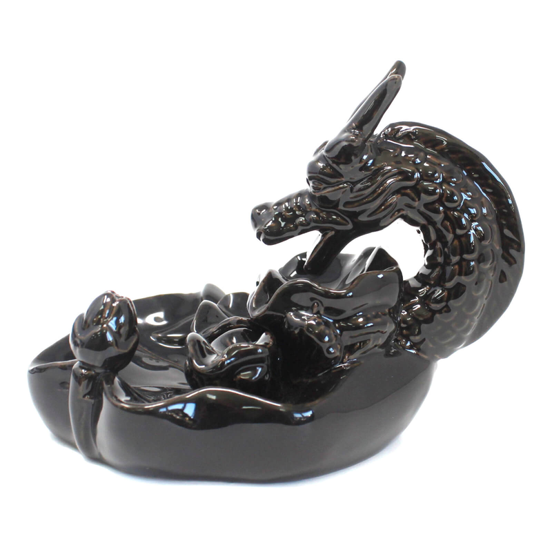 Backflow incense burner large dragon pool, , medium-null