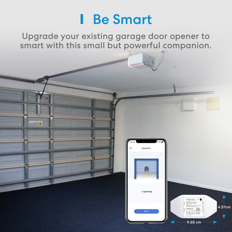Meross homekit smart Wi-Fi garage door opener msg100hk-uk, , medium-null