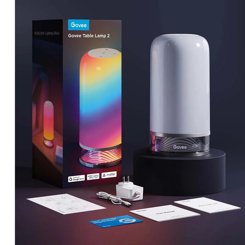 Govee rgbicww smart table lamp 2 h6022, , medium-null