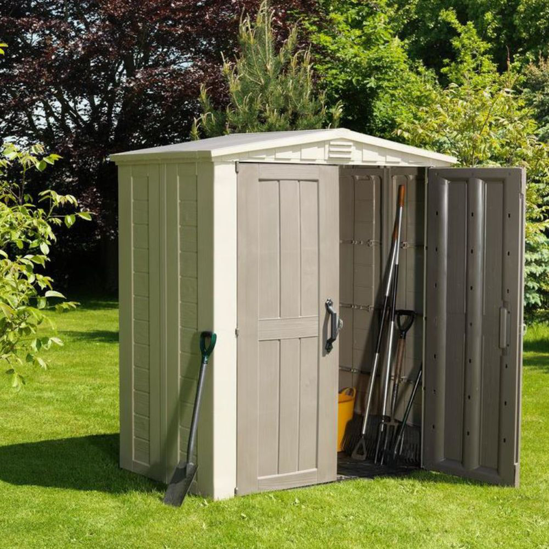 Product image: Keter factor 6x3ft πλαστική αποθήκη κήπου 208 x 178 cm με ενσωματομένο πάτωμα, φεγγίτη & σύστημα εξαερισμού, , medium-null