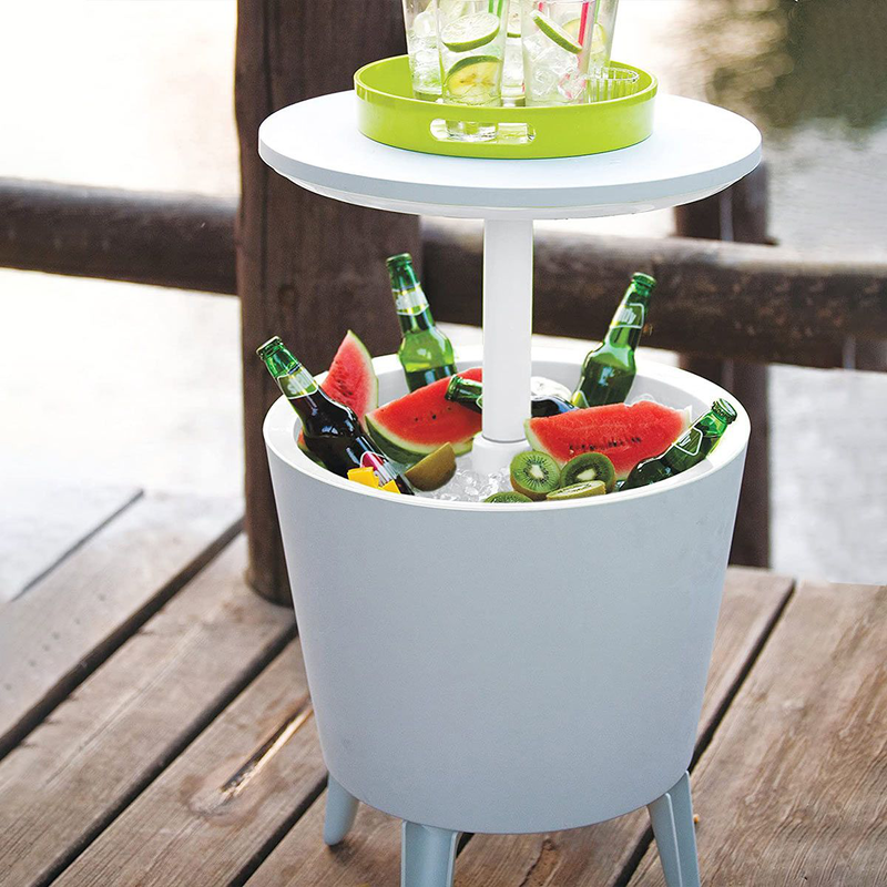 Keter cool bar 57-84cm ø 49.5cm white, , medium-null