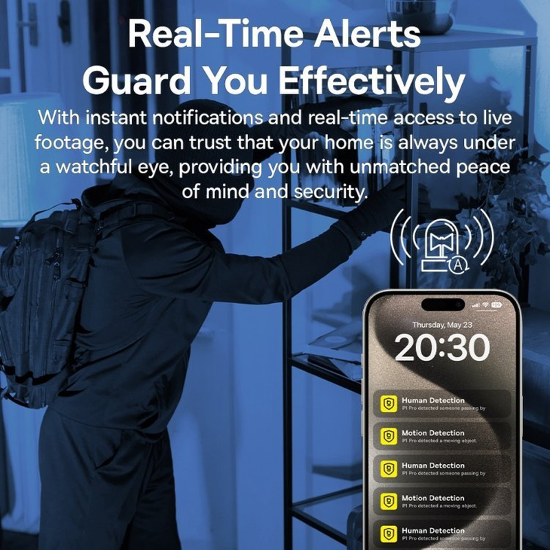 Baseus security p1 pro indoor camera 3k white eu, , medium-null