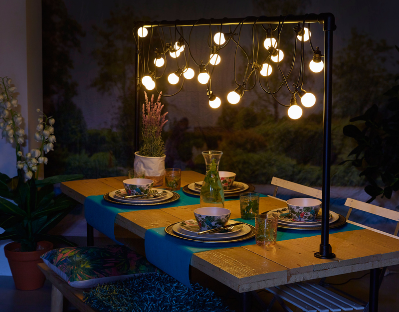 Luxform lighting honolulu 24v stringlight 10lm, , medium image number null