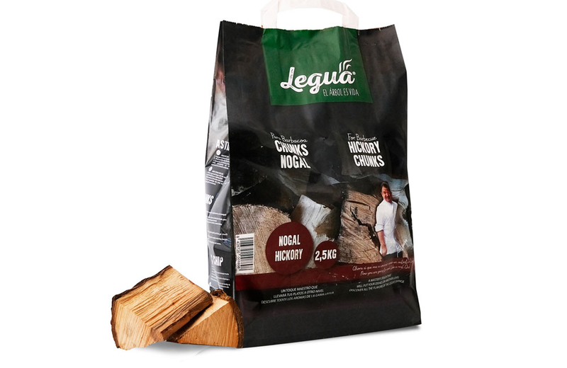 Legua hickory wood chunks (2,5kg), , medium image number null