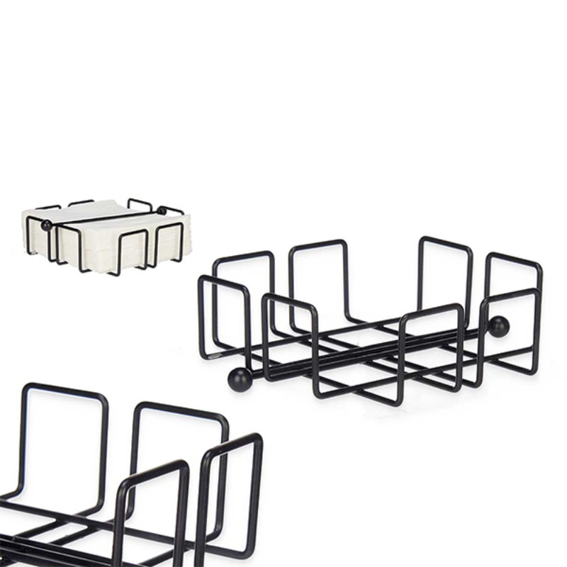 Kinvara napkin holder - black, , medium-null