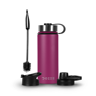 Dozze cruiser water bottle, Plum Pink, medium