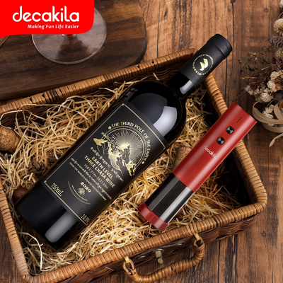 Decakila επαναφορτιζόμενο ανοξείδωτο ανοιχτήρι κρασίου 13w type c, , medium
