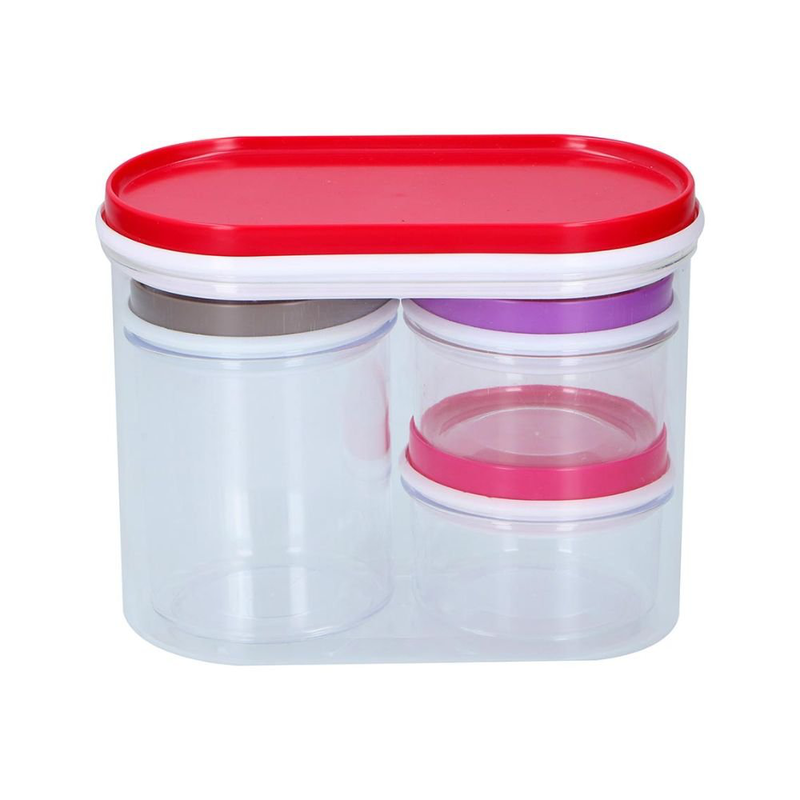 Product image: Alpina σετ δοχεία φαγητού φαγητοδοχεία 4 τεμαχίων, , medium-null