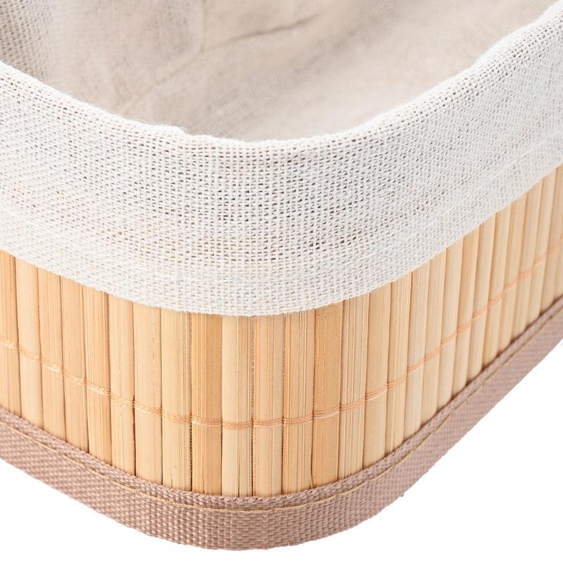 Product image: Estia essentials bamboo basket 19.5x10cm - natural, , medium-null