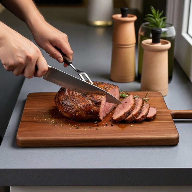 Cutting board acacia 50x25x1.9cm, , medium-null