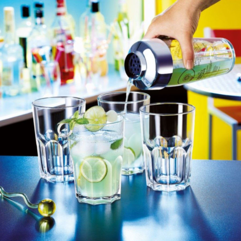Luminarc cocktail bar  mojito set with shaker 5pcs, , medium-null